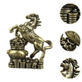 thumbnail image 4 of Estatua de caballo 2026, decoración del Año Nuevo chino, bendición del Feng Shui, recuerdo del zodiaco. Estilo B, 4 of 9