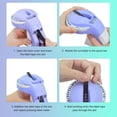 thumbnail image 3 of Embossing Label Maker with 3 Tapes 9mm Portable Manual Vintage Label Writer Old School Handheld Embossed Label Maker Printer for Office Home Organization DIY Journal Decor, 3 of 8