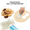 thumbnail image 2 of ENJOYW Biscuit Roller Eco-friendly Labor-saving Plastic Pastry Dough Circle Cutter for Kitchen Biscuit Roller, 2 of 7