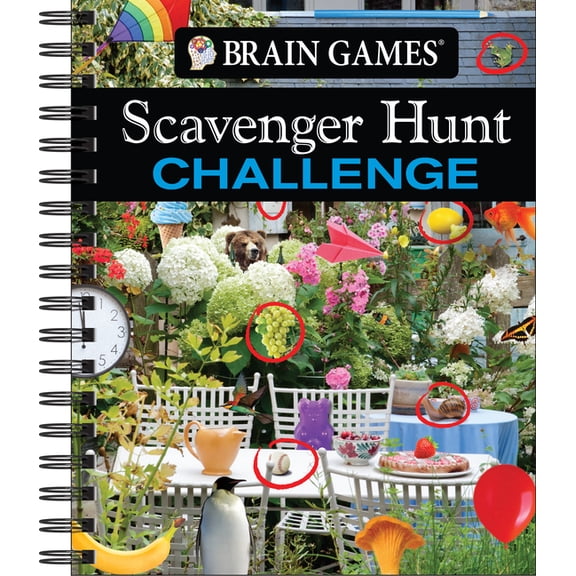 Brain Games Brain Games - Scavenger Hunt Challenge: Volume 2, (Spiral-Bound)