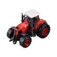 thumbnail image 4 of Ensemble de Jeu Petit Tracteur Enfants Mini Tracteur Décoration de Bureau Simulation Réaliste Rouge, 4 of 9