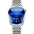 thumbnail image 1 of Reloj de cuarzo completamente automático, reloj de diseño Popular para hombre, regalo de cumpleaños para novio, aniversario de boda, 1 of 4
