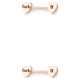 thumbnail image 3 of Minnieouse Anillo para pezones Sexy para chicas jóvenes, adorno de pecho, accesorios de joyería en forma de corazón, decoración corporal Oro rosa chúpalo 2piezas, 3 of 6