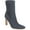 SLATE, variant on Journee Collection Womens Elissa Stacked Heel Pull on Ankle Boots