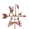 thumbnail image 1 of EZ Vane EZ1907-PT Weathervane Venteuse de Jour avec Support de Poteau, 1 of 1