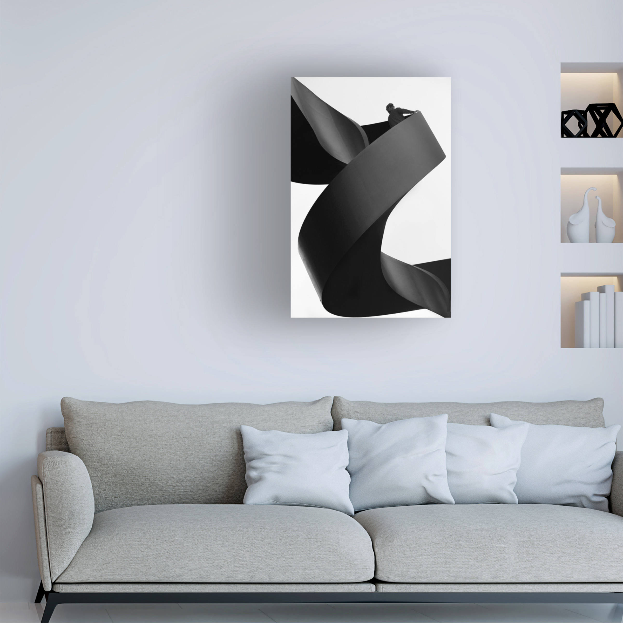 Paulo Abrantes 'Moving Still' Canvas Art