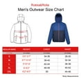 thumbnail image 2 of Rokka&Rolla Men's Packable Mesh Rain Jacket Lightweight Windbreaker, 2 of 14