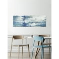 thumbnail image 6 of Parvez Taj "Elongated Blue Hues" Painting Print on Wrapped Canvas, 6 of 7