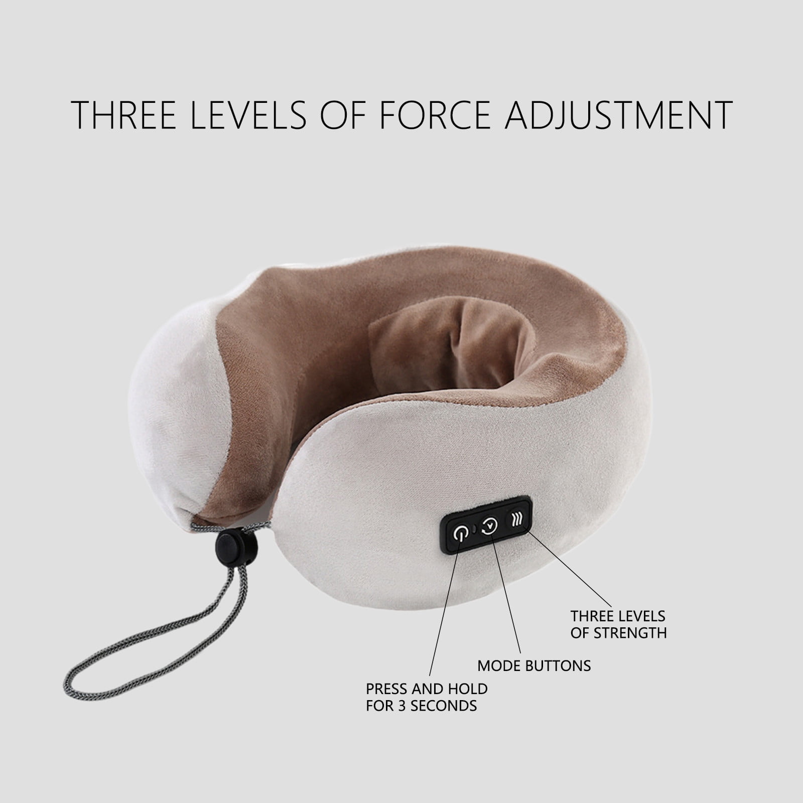 TUOBARR Back Massager, Neck Massager With Heat, Massage Pillow Gifts For Men & Women, Electric Shiatsu Back Massager, Kneading Shoulder Massager