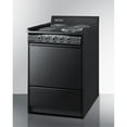 thumbnail image 3 of 24" wide electric coil range in black, 3 of 4