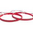 thumbnail image 1 of Pulsera Red Destiny, pulsera a juego de la buena suerte para amantes de las mujeres y los hombres., 1 of 3