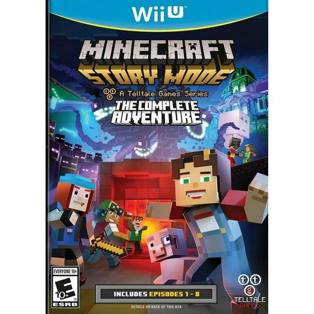 Telltale Games Minecraft Story Mode The Complete Adventure Wii U Walmart Com Walmart Com