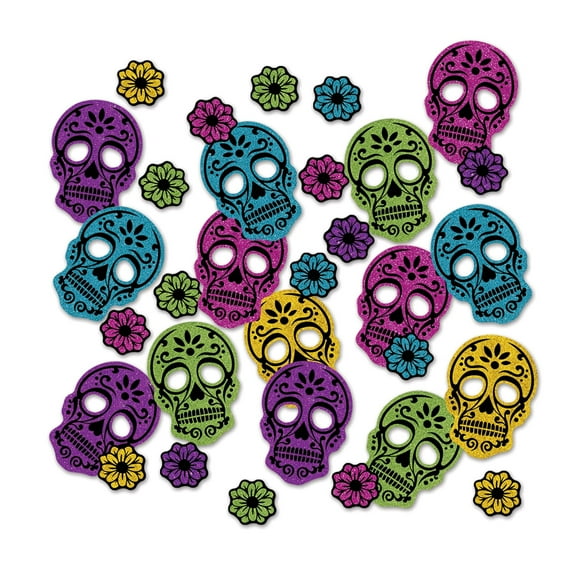 Day of The Dead Deluxe Sparkle Confetti (1/2 oz)