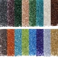 thumbnail image 5 of 430/2150 piezas/lote de cuentas de vidrio con forma de tubo de colores, cuentas de vidrio para hacer joyas, collares, pulseras y accesorios, 5 of 5