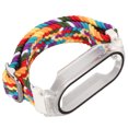 thumbnail image 1 of Watch Strap Protective Case, Nylon Watch Strap Safe Portable Fashionable Braided Flexible  For Party For Running Multicolor And Transparent Case, 1 of 8