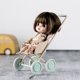 thumbnail image 2 of Aizulhomey Metal Baby Stroller OB11 BJD Lol Cotton Doll Accessories Mouse Dollshouse Miniatures Furniture Cart Infant Girl ToysChina Gao Jinjia LED, 2 of 2