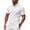 White, variant on KLHDSF Men's Polo Shirts Short Sleeve Casual Summer Cotton Shirts for Men Performance Collared Golf Shirts Army Green L
