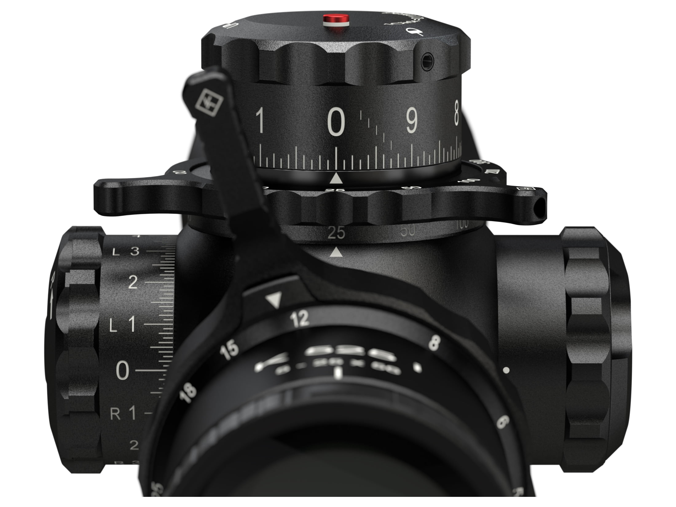 Kahles K525i DLR Rifle Scope 5-25x 56mm Illuminated SKMR4 Reticle Matte Black