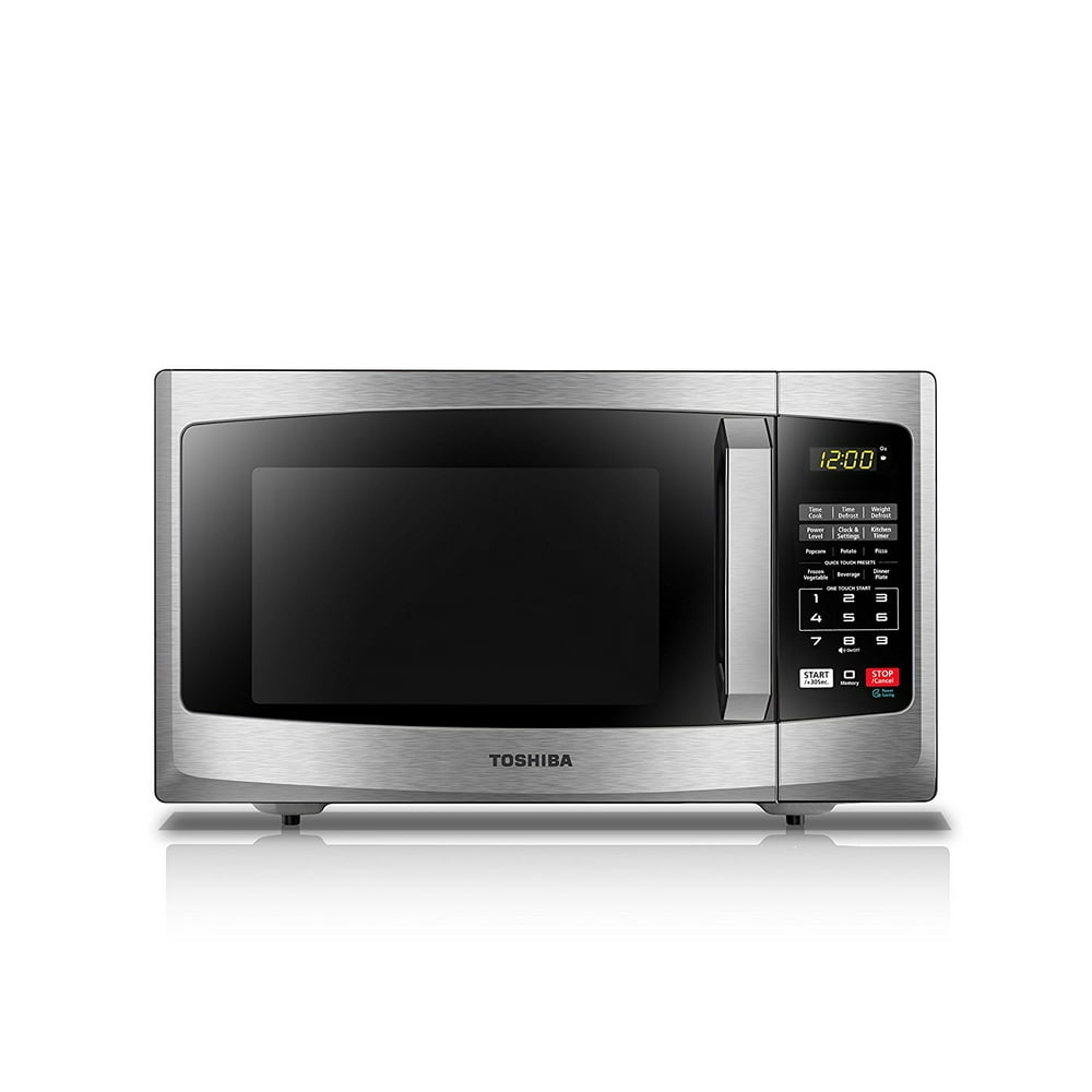Toshiba ML2EM25PAESS 0.9 Cu. Ft. Microwave, Stainless Steel Walmart