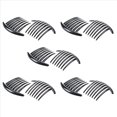 thumbnail image 1 of 10pzs Peine de Pelo Pin Negro Accesorios Pastico Mujer Senora Vintage Moda Negro, 1 of 4