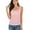 Pink, variant on Women's Sexy Sleeveless Shirt Casual Loose Chiffon Tank Tops T-shirts Summer Breathable Wicking Tank Tops Soild Color, Black/Pink/Purple/Blue S-2XL