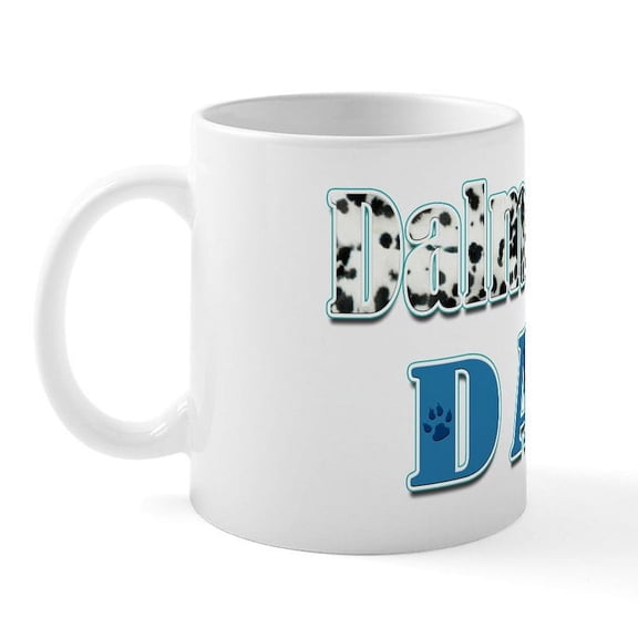 CafePress - Dalmation Dad Colors Mug - 11 oz Ceramic Mug - Novelty Coffee Tea Cup