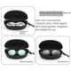 thumbnail image 3 of Estuche grande de tela EVA Oxford de colores para gafas de sol, caja de almacenamiento con cremallera para miopía, estuche portátil para gafas de sol deportivas para hombres y mujeres, 3 of 6
