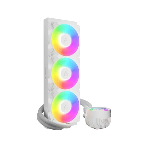 ARCTIC ACFRE00188A  Liquid Freezer III Pro 360 A-RGB AIO CPU Cooler, Water Cooling 38 mm Radiator, AMD AM5/AM4, Intel LGA1851/1700 (White)