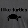 thumbnail image 3 of CafePress - I Like Turtles T Shirt - Mens Comfort Colors Shirt, 3 of 5