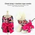thumbnail image 4 of DOPI Pet Chest Strap Set Japanese Style Dress-up Adjustable Pet Vest Harness Leash Kit Pet Supplies, 4 of 8