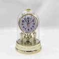 thumbnail image 1 of YDJKET European Retro Style Living Room Clock Antique Silent Table Clock Home Decor(gold), 1 of 5