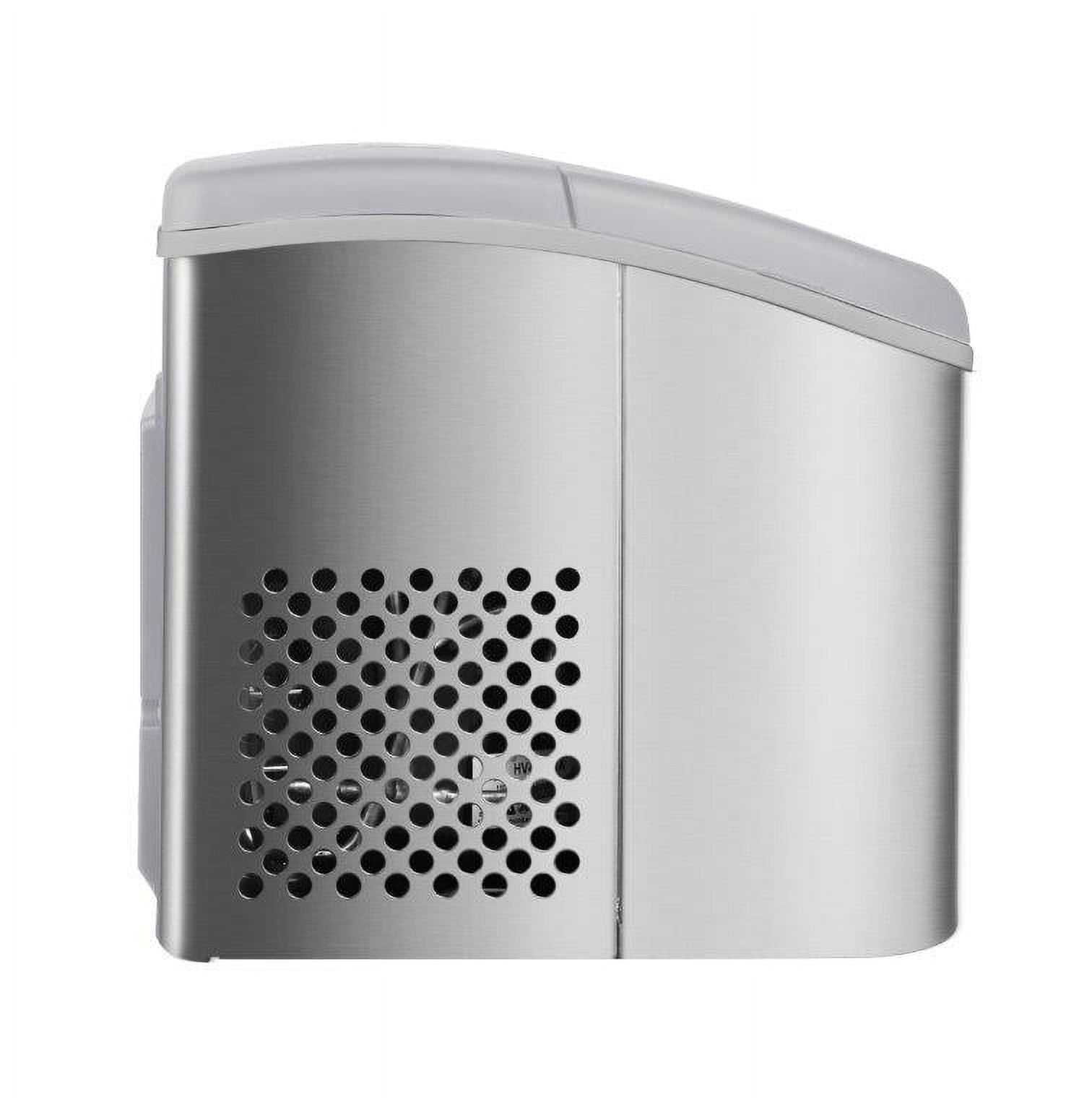 Frigidaire, 26 lbs. Ice Maker, Bullet-Shaped Ice, Stainless Frigidaire, 26 lbs. Ice Maker, Bullet-Shaped Ice, Stainless