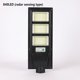 thumbnail image 4 of Ounissouiy Farola solar Luces de detección de cuerpo profesional Patio Jardín Lámpara de sensor impermeable Lámparas montadas en la pared Iluminación y accesorios 840LED, 4 of 6