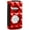 亮面红色, variant on Cigar Cutter Multi-Functional Sharp Stainless Steel Cigar Cutter Knife V-Shaped Scissors Straight Snips with Cigar Drill Cigar Holder,亮面红色