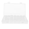 thumbnail image 3 of Caja de Almacenamiento ANGGREK 28 Ranuras Plástico Para Pendientes Collares Medicamentos, 3 of 8