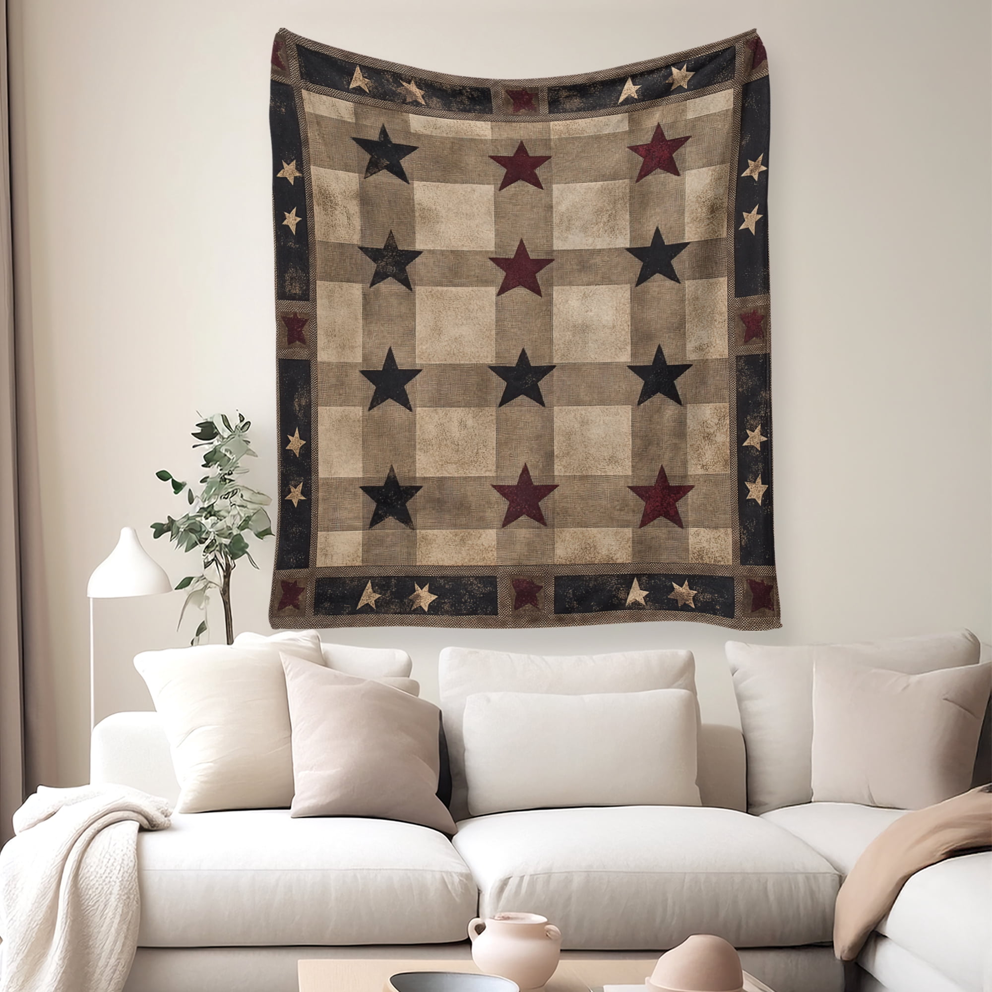 Flannel Fleece Throw Blanket Bed Blanket, Lightweight Cozy Twin Size Plush Blanket for Sofa Couch,60"X80"