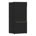 thumbnail image 4 of Forno Milano Espresso 31-Inch Black Bottom Freezer Refrigerator, 17.2 Cu. Ft., Energy-Efficient, No Frost, Built-In Ice Maker, 4 of 4