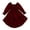 Red-JeBYS, variant on OJSFQUFP Girls' Spring Summer and Fall Dress: Square Neck Flared Sleeves Ruffled Hem Dress