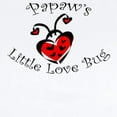 thumbnail image 2 of CafePress - Papaw's Love Bug Ladybug Infant Bodysuit - Baby Light Bodysuit, Size Newborn - 24 Months, 2 of 4