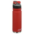 thumbnail image 6 of Coleman Autoseal FreeFlow Stainless Steel Insulated Water Bottle, 24 oz, Heritage Red, 6 of 10