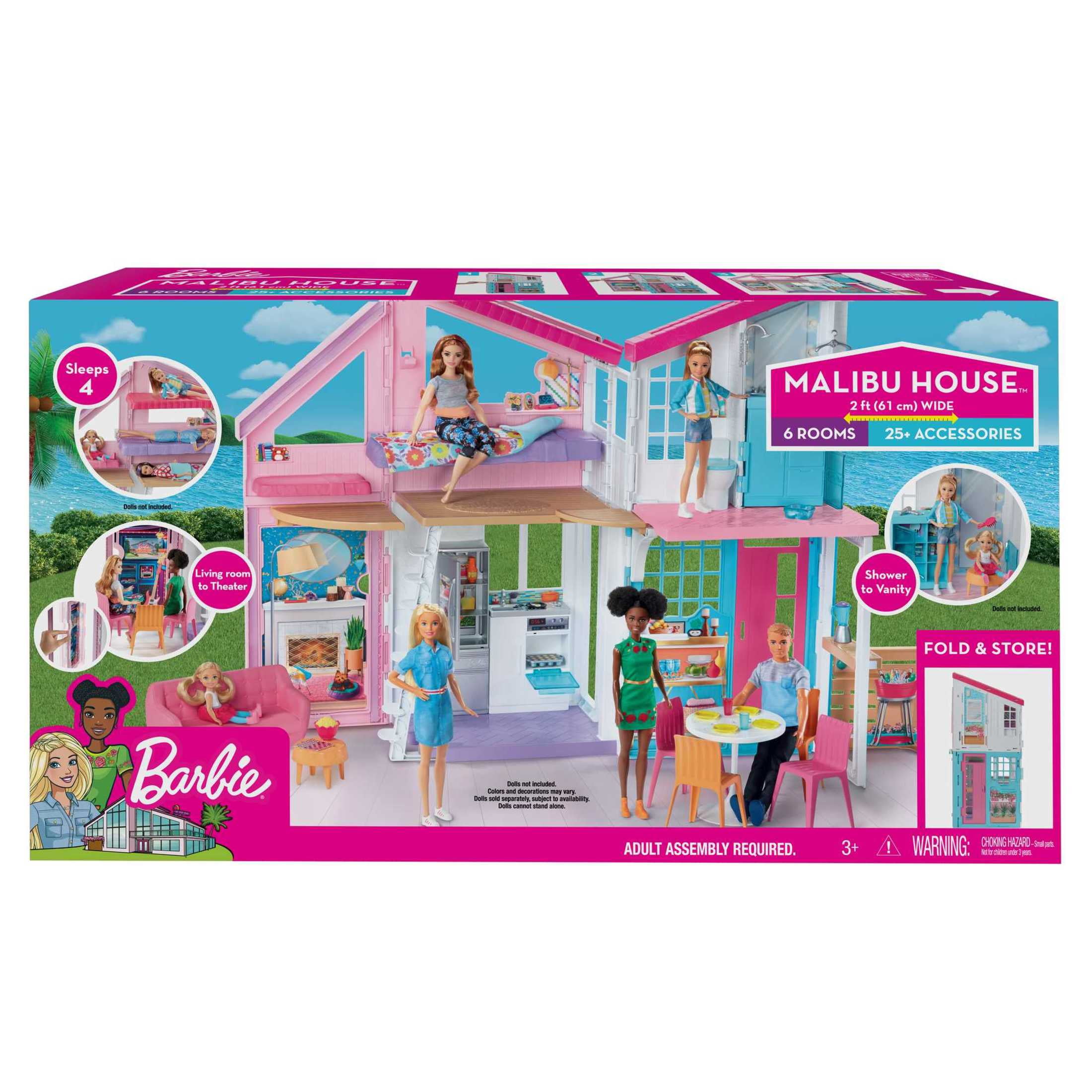 Barbie Malibu House Dollhouse Playset con Muebles y Honduras Ubuy