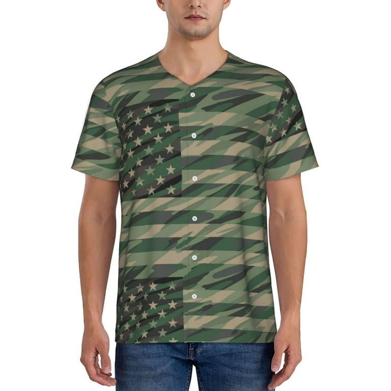 憧れ Haiem Shirts Down Button Jersey Baseball Hipster Hop Hip Clothing