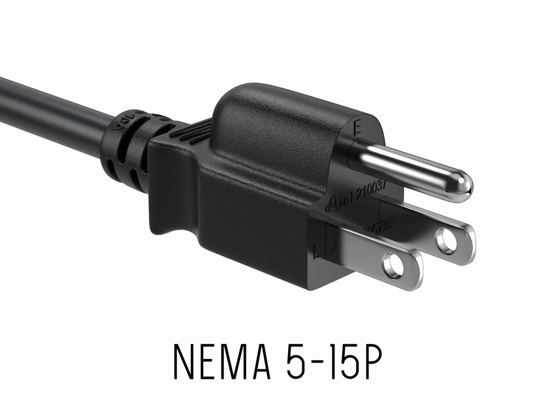 BUTTERFLY- Cable Leader 5Ft 18 Awg Universal Power Cord Iec320 C13 To Nema 5-15P