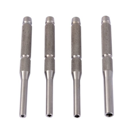 Roll Pin Starter Punch - 4Pcs Stainless Steel Hollow End Multi-Size Roll Pin Tool Kits Starter Punch