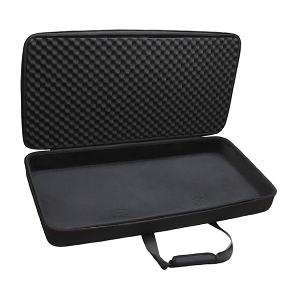 Estuche para teclado controlador USB de 25 teclas, profesional, resistente al agua, duradero, resistente, bolsa de transporte rígida de EVA.