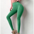 thumbnail image 4 of Pantalones casuales sólidos para mujer Pantalones largos sueltos de cintura media Pantalones de yoga Fridja  hfkajh104590, 4 of 5