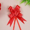 thumbnail image 1 of Caja de dulces para suministros de boda, 200 piezas, caja de regalo, decoración, flor, borde dorado, rosa, lazo de mano, trompeta, 15 mm, 1 of 5