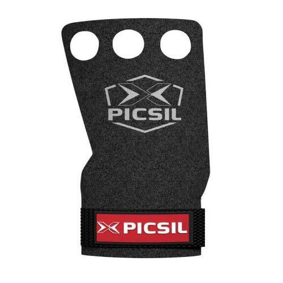 X PICSIL Azor Grips 3 Holes, Hand Grips, Gymnastics Grips, Pull ups Grips, Muscleups, Weight Lifting, Chin Ups, Training, Exercise, Kettlebell and More