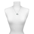 thumbnail image 2 of Delight Jewelry Silver-tone Irish Flag Shamrock - Engraved Congrats Class of 2026 Charm Necklace, 18", 2 of 4