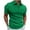 Green, variant on Lovskoo Mens Button Down Short Sleeve Shirt Collared Shirt Casual Solid Color Pullover Trendy Button Blouse Green